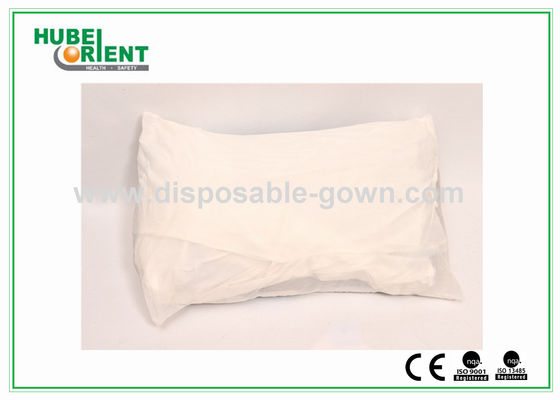 Customized Disposable Bed Sheets Nonwoven Fabric Pillow Cover , CE / ISO Approved
