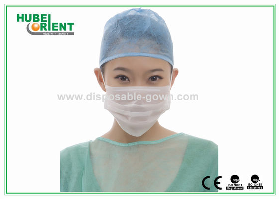 ESD 3 Ply Face Mask White Anti Static disposable dust masks with Ear Loop
