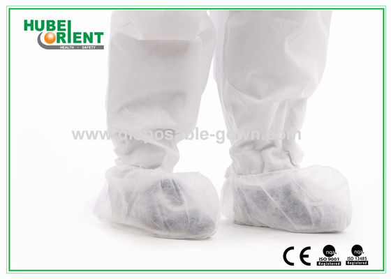 Nonwoven Polypropylene Disposable Shoe Cover With Elastic Rubber Opening