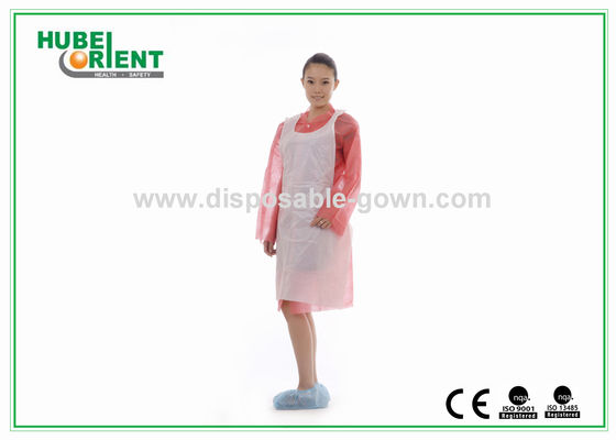 Oil Prevention 0.08mm Disposable Polyethene Apron