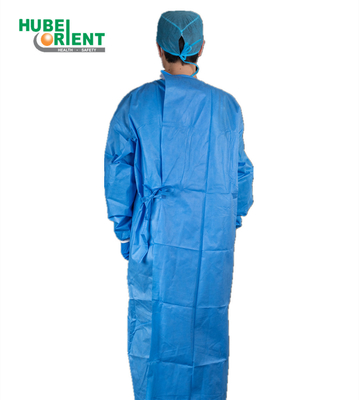 High Protection Disposable Use Surgical Gown With AAMI PB70 Level-3 Standard