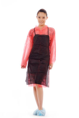 40g/M2 Disposable Nonwoven Apron With Punched Neck Opening Sleeveless For Good Use
