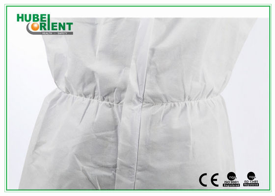 Type 5 6 Disposable SMS Microporous Non Woven Coverall Suit