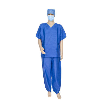 Waterproof Antibacterial Disposable SMS Medical Pajamas