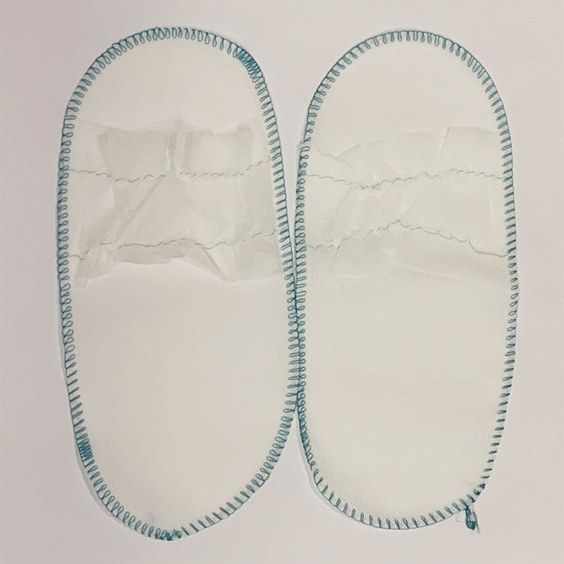 Single Use Non Woven Polypropylene Unisex Open Top Slippers For Spa / Salon