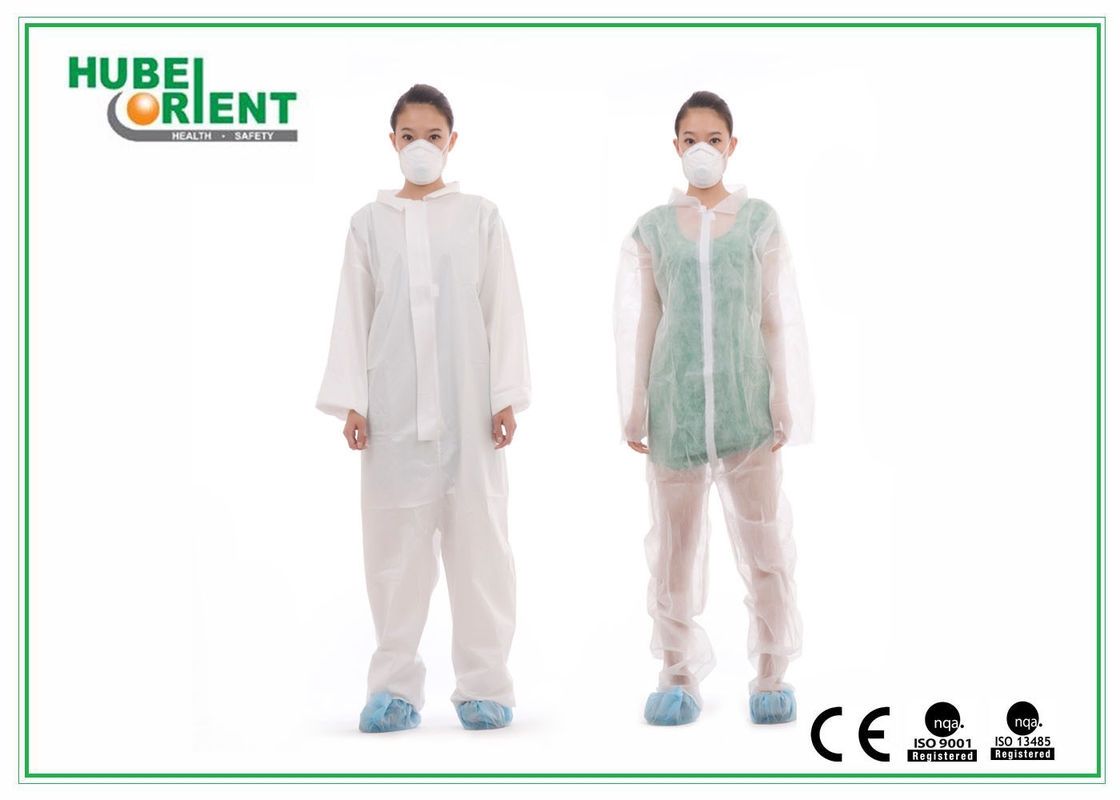 SMS Disposable Coverall Isolation Gown Medical Coveralls With Hood
