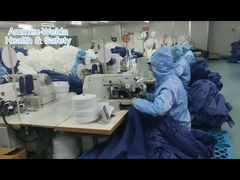 টাইপ 5 / 6 হুদযুক্ত এমপি / এসএমএস ডিসপোজেবল কভারল ল্যাবরেটরি / কর্মশালার জন্য