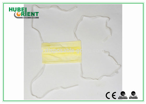 Approved CE MDR/ISO13485 Disposable Surgical Face Mask With Tie-on For Hospital