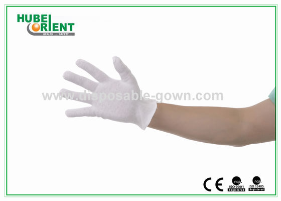 Polyethene 100% Soft Pure Cotton Gloves Disposable White Colour