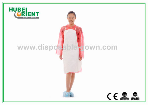 Splash-Proof Disposable use Tyvek Aprons/Waterproof Disposable Plastic Aprons