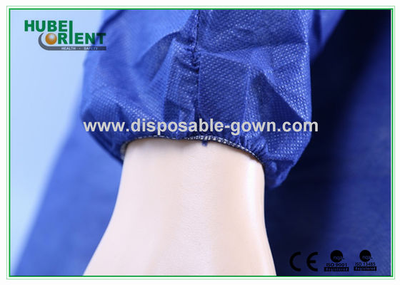 Splash Resistant SMS Disposable Coveralls With Hood And Feetcover