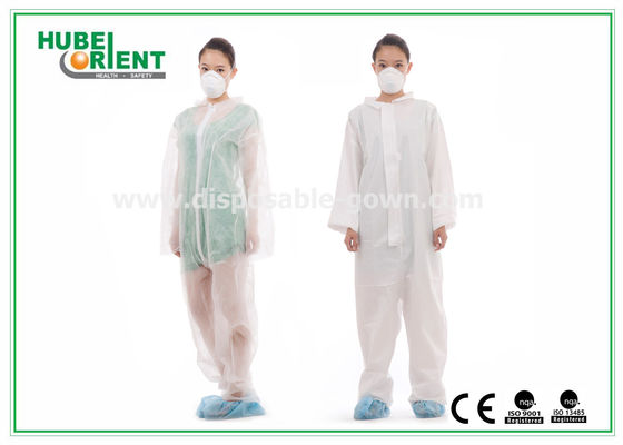 Light Surgical Disposable Coveralls Non-Woven/Microporous Fabric/SMS Material Without Hood And Feetcovet