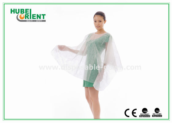 Dirt Prevention Disposable Nonwoven Manteau For Beauty Salon