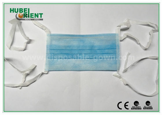 For Hospital And Doctor Use Disposable Face Mask By Non Woven Face With Tie-on