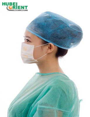 Medical Mask Non Woven 3 Ply Disposable Protection Elastic Earloop Face Mask