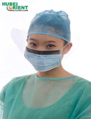 OEM 2 Ply 3 Ply Nonwoven Surgical Face Mask With Anti Fog Visor