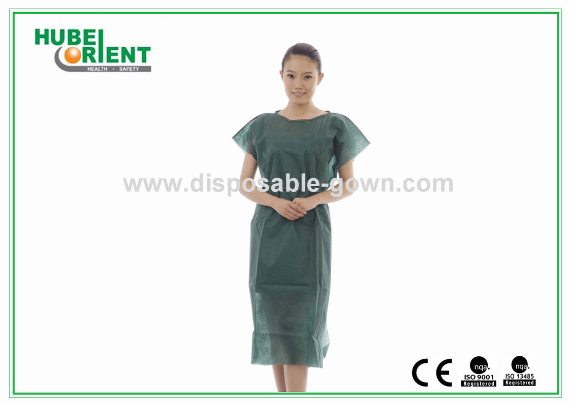 Laboratory Durable Disposable Dental Patient Gowns Bariatric Hospital Gowns Without Sleeves