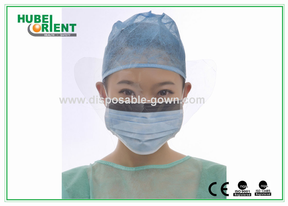 Disposable Non Woven Face Mask With Anti Fog Visor