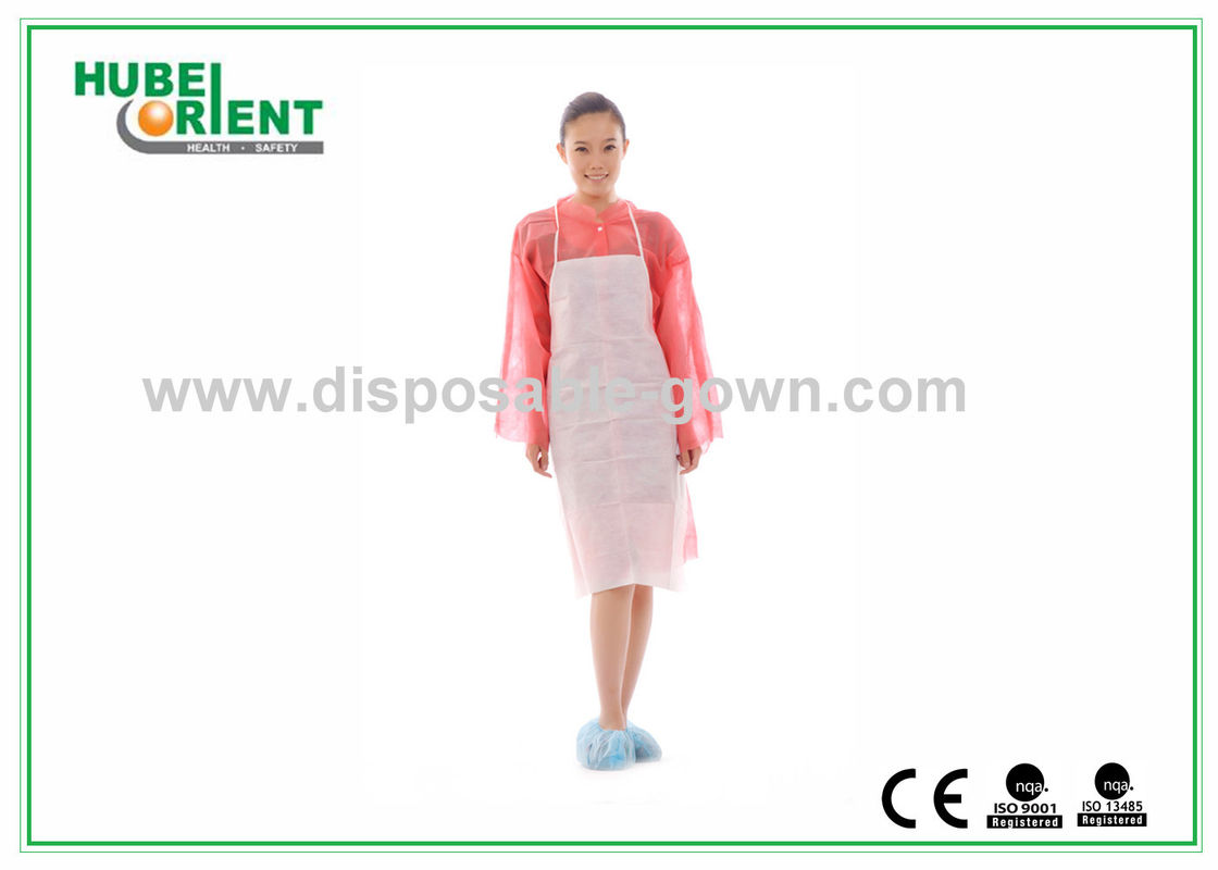 Splash-Proof Disposable use Tyvek Aprons/Waterproof Disposable Plastic Aprons